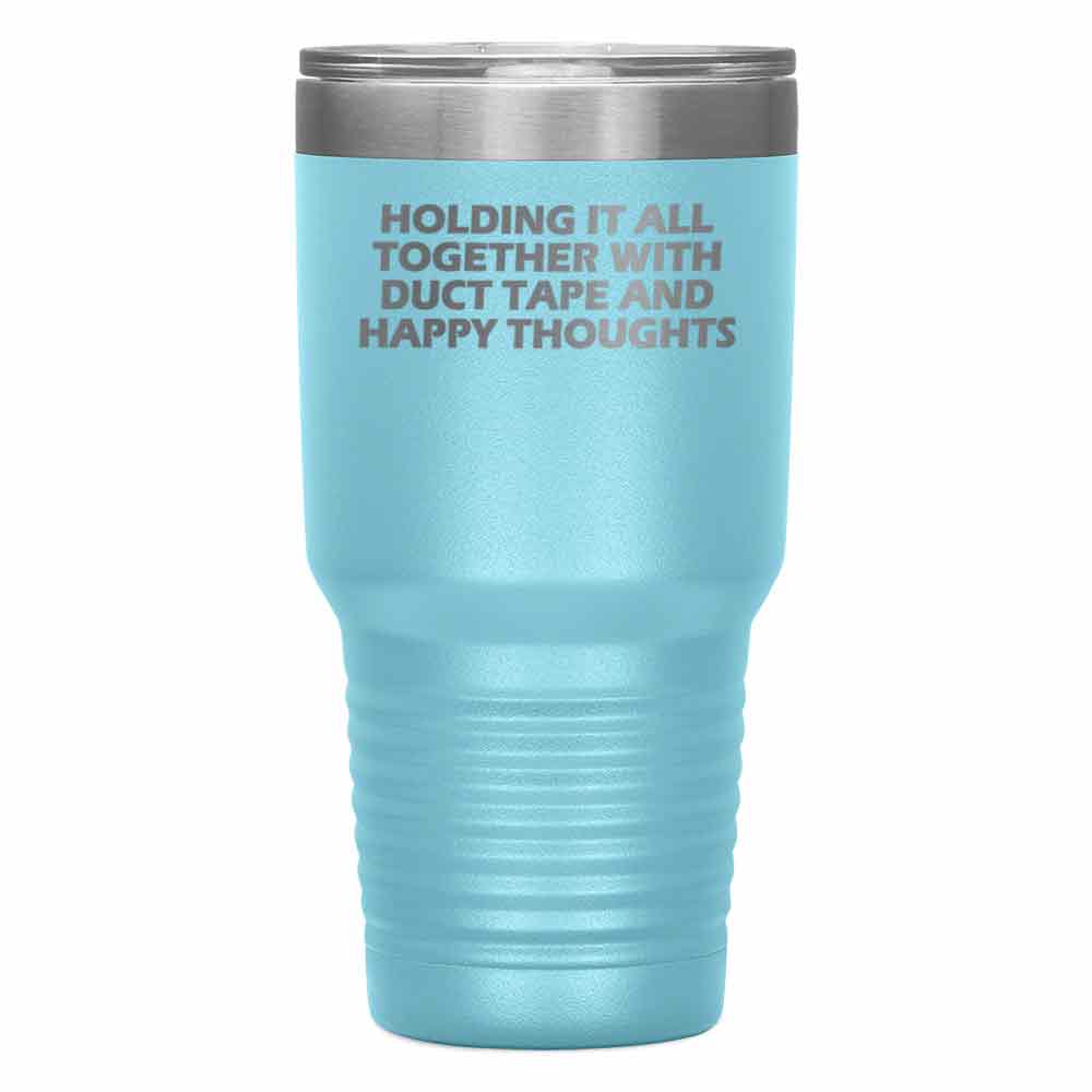 "HAPPY THOUGHTS" Tumbler