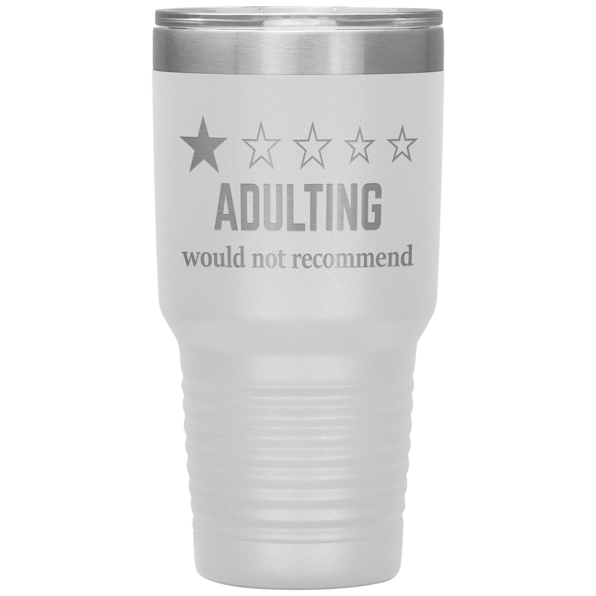 "ADULTING" Tumbler