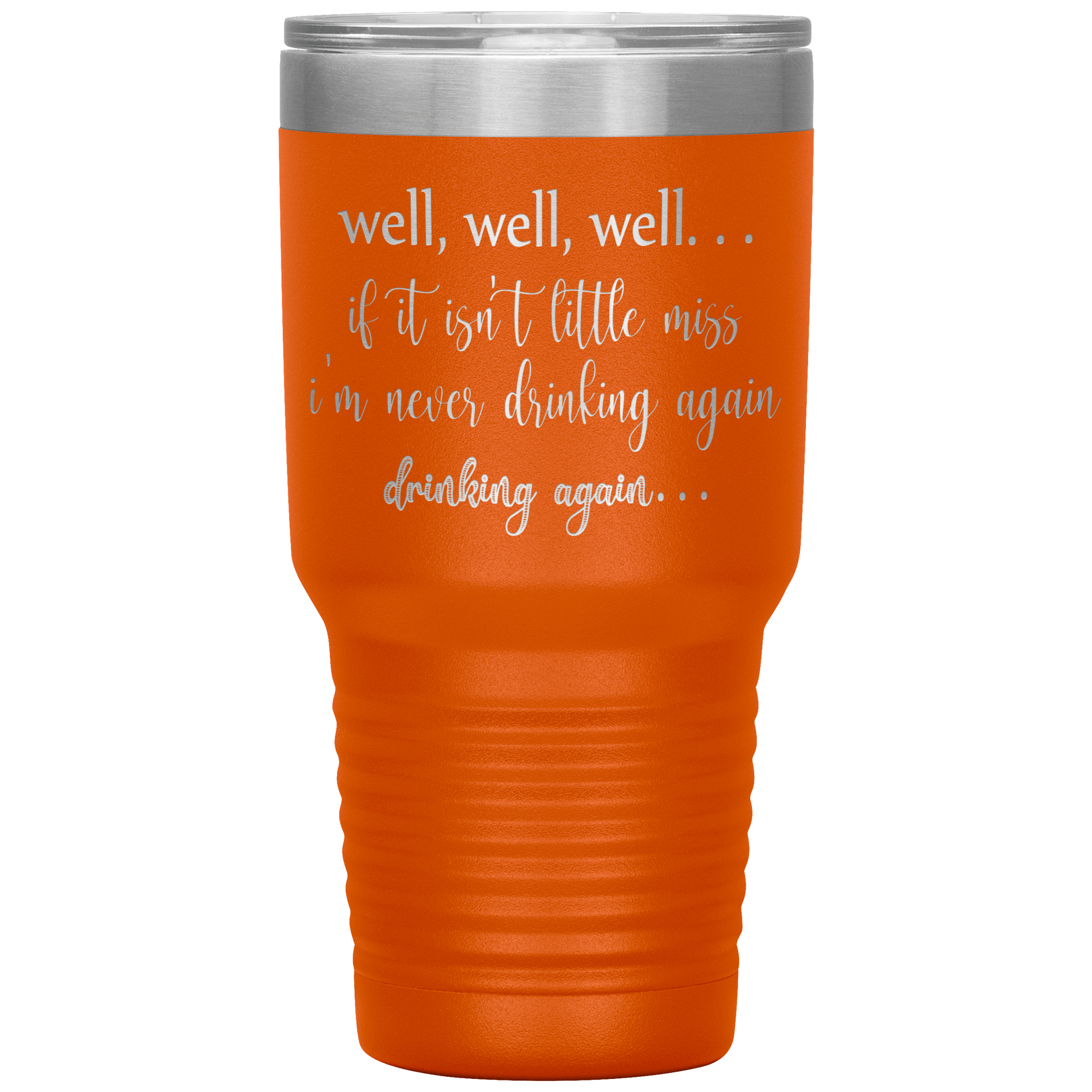 "Drinking Again" Tumblers