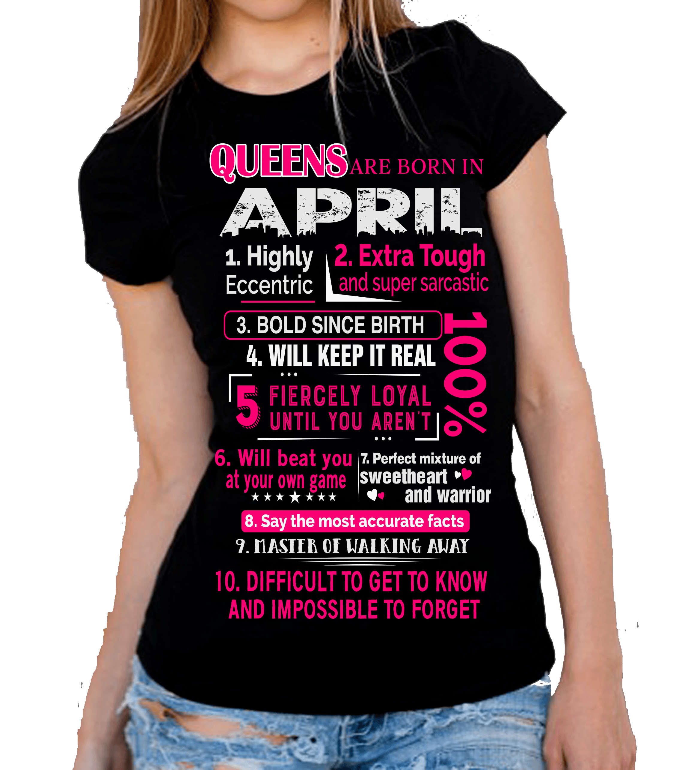 "April Pack Of 5 Shirts"
