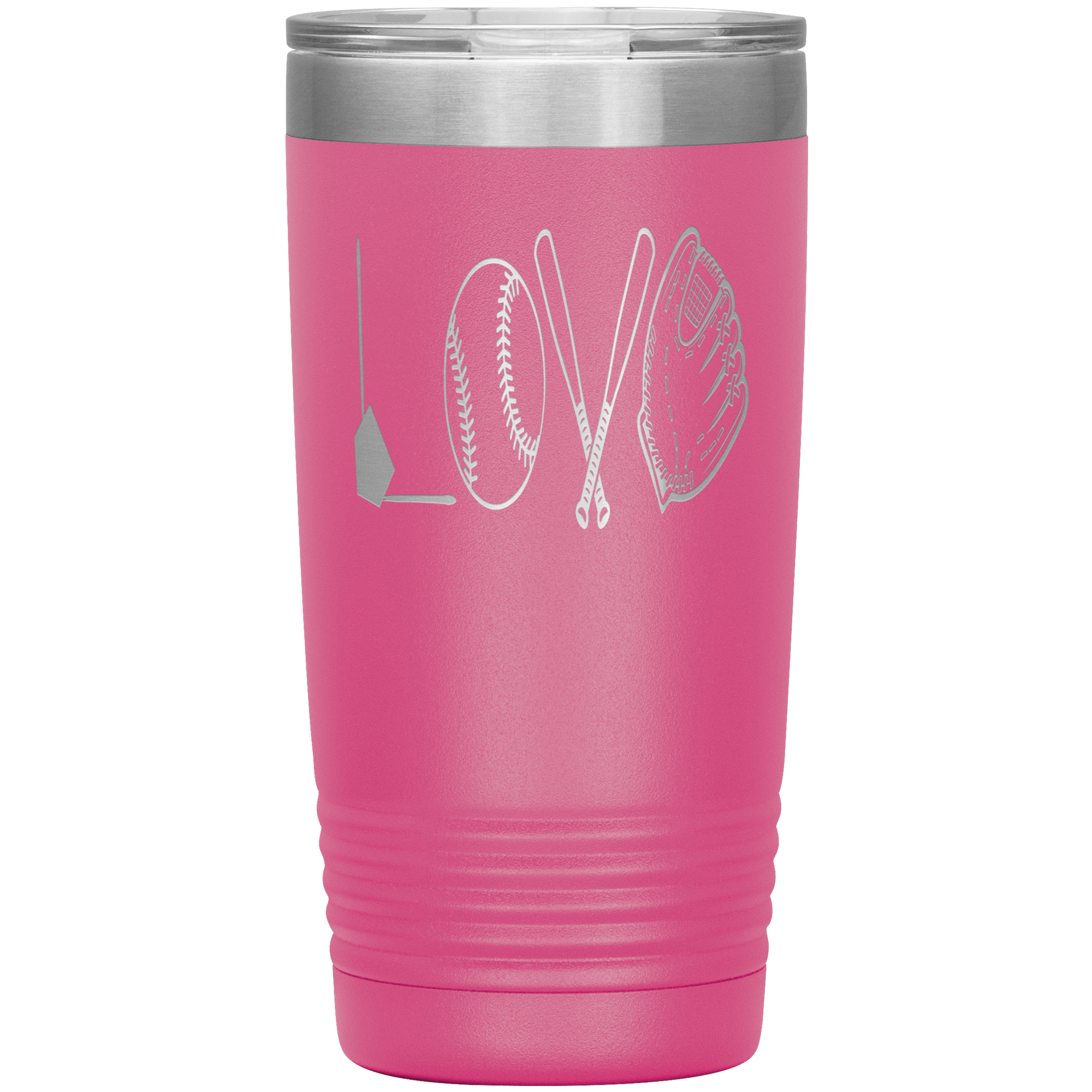 "LOVE BASEBALL" Tumbler