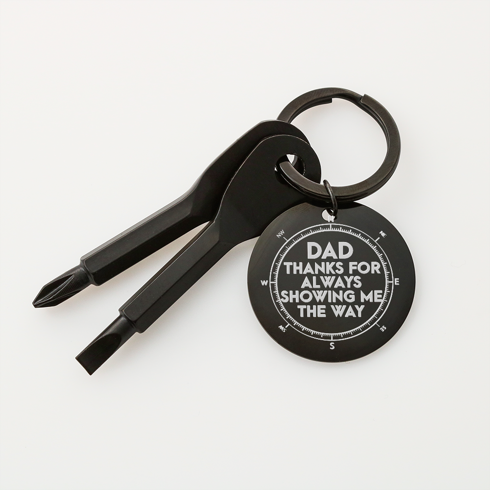 Screwdriver Keychain For Dad