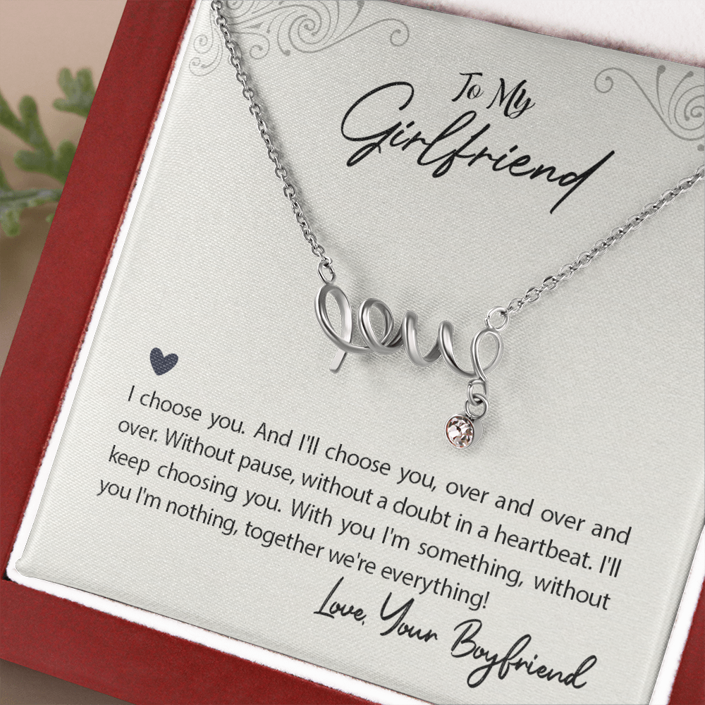 Love Necklace For Girlfriend
