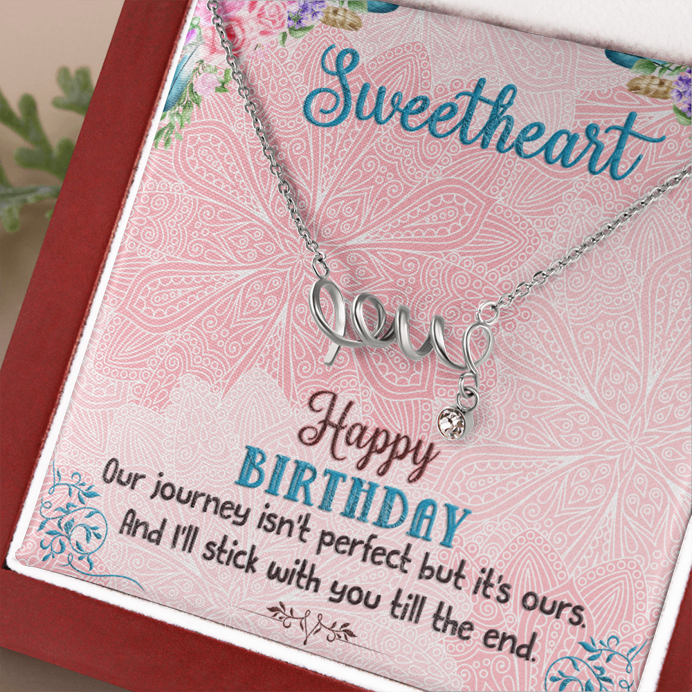 Love Necklace For Birthday Gift