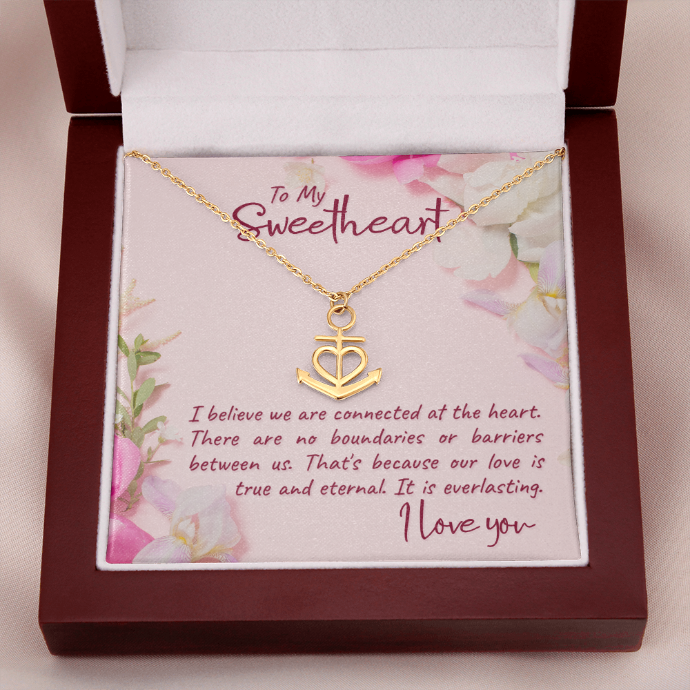Anchor Necklace For Sweetheart