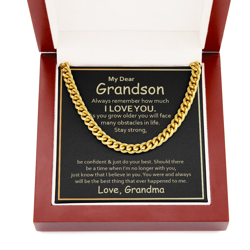 Cuban Link Chain - Grandson