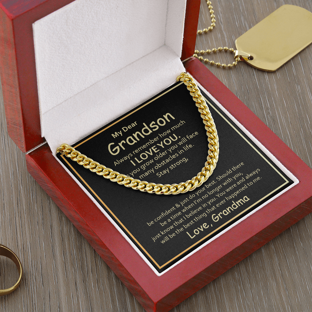 Cuban Link Chain - Grandson