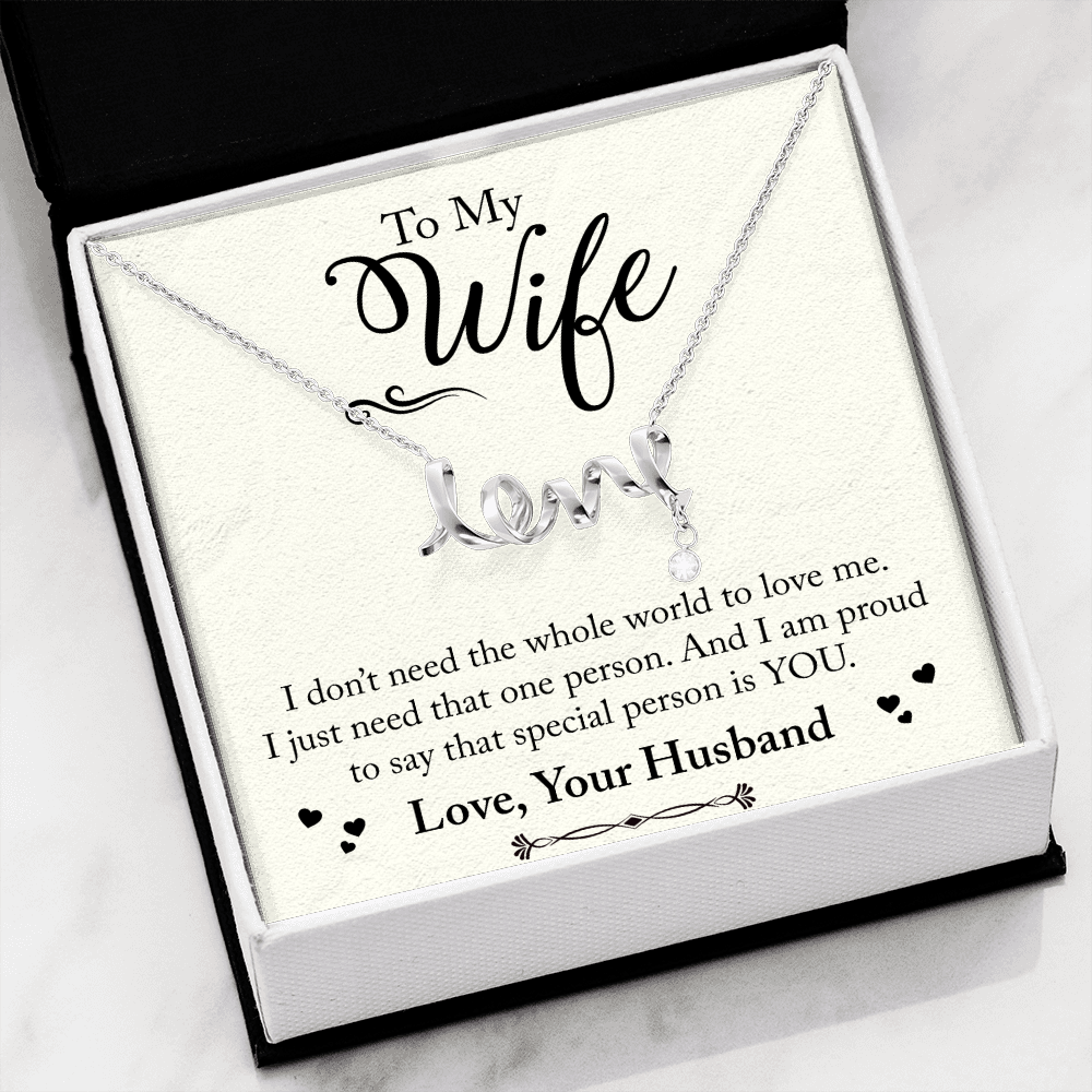Love Necklace For WIfe