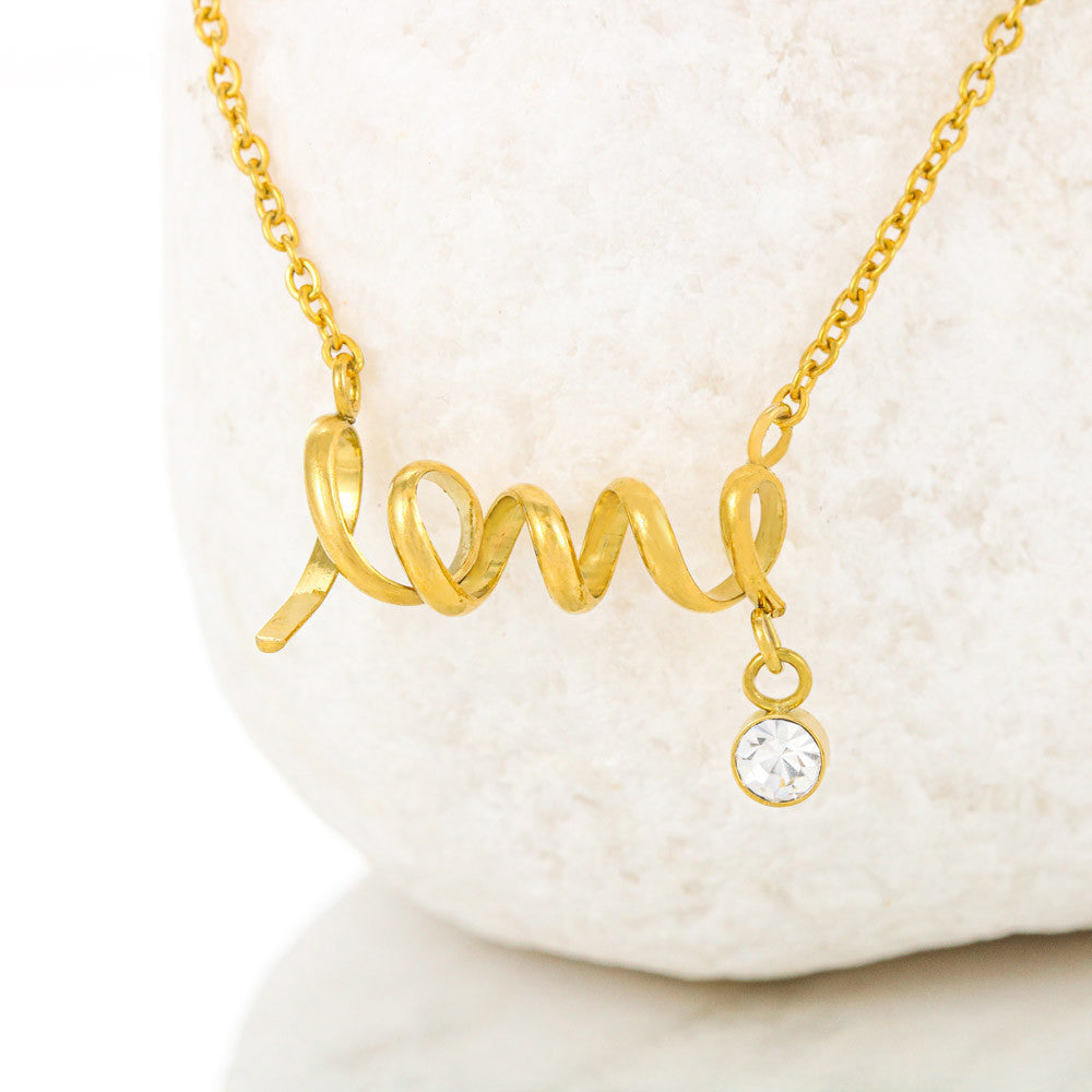 Love Necklace For Mom