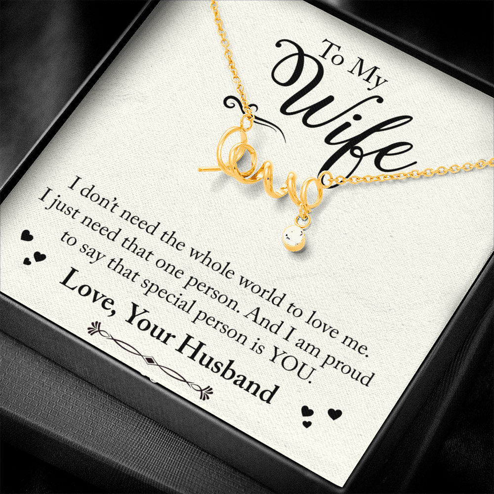 Love Necklace For WIfe