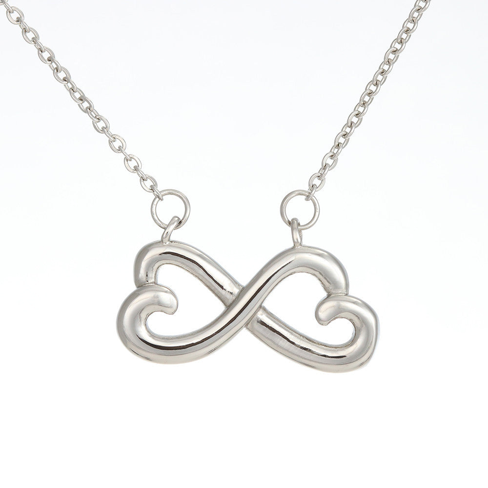Infinity Heart Necklace For Mom