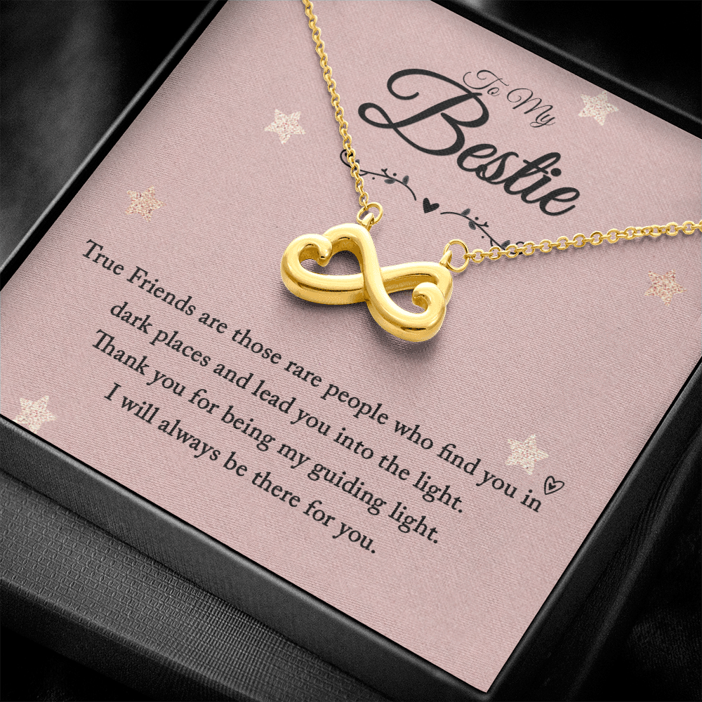 Infinity Heart Necklace For Bestie