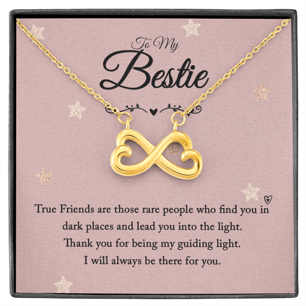 Infinity Heart Necklace For Bestie