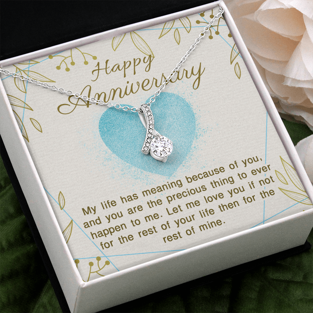 Alluring Beauty Necklace For Anniversary Gift