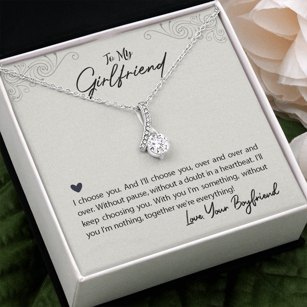 Alluring Beauty Necklace For Girlfriend