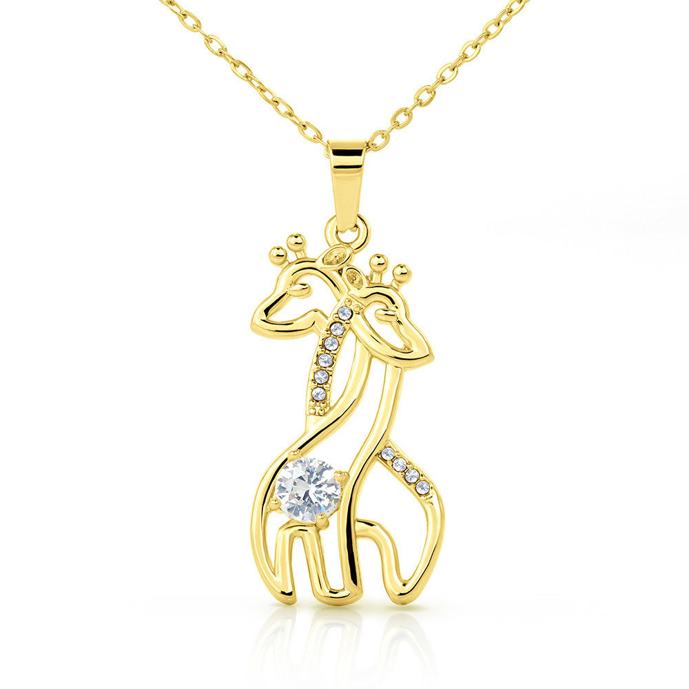 Giraffe Necklace For Daughter