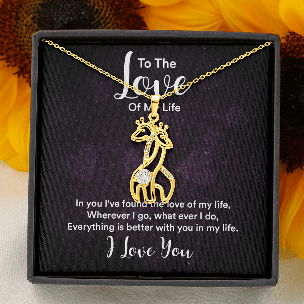 Giraffe Necklace For Love of Life
