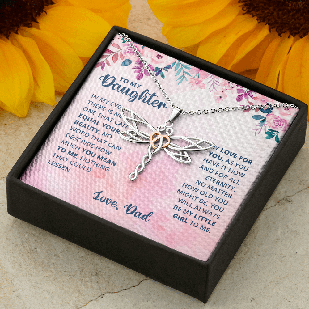 Dragonfly Necklace For Daughter
