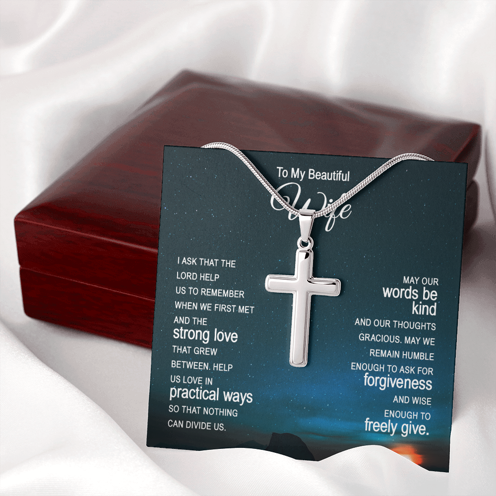 Cross Necklace For Wife