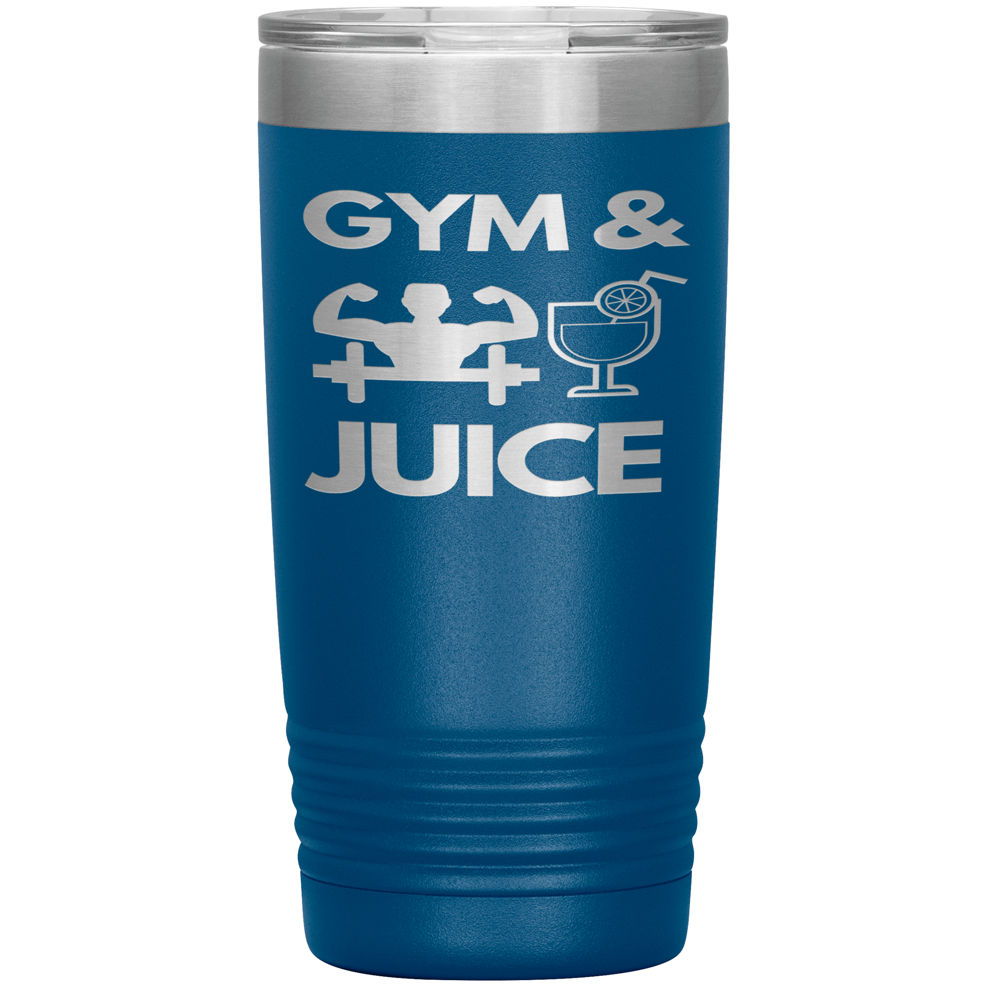 "GYM & JUICE"TUMBLER