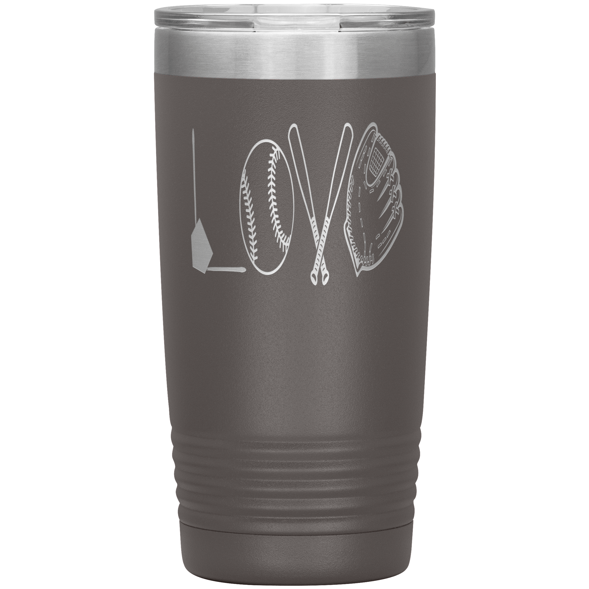 "LOVE BASEBALL" Tumbler