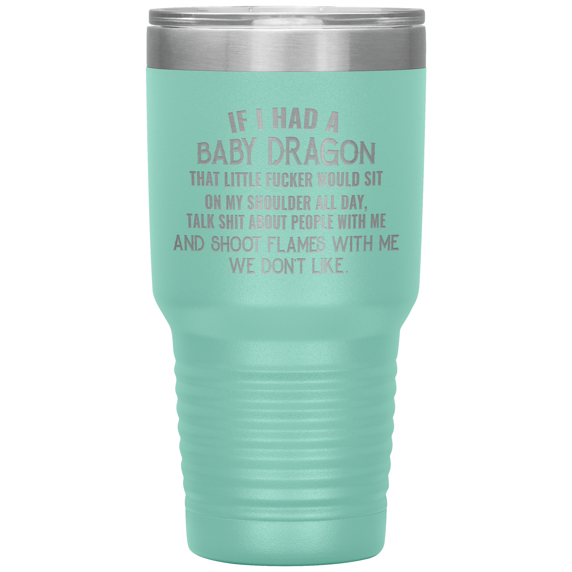 "IF I HAD A BABY DRAGON"TUMBLER