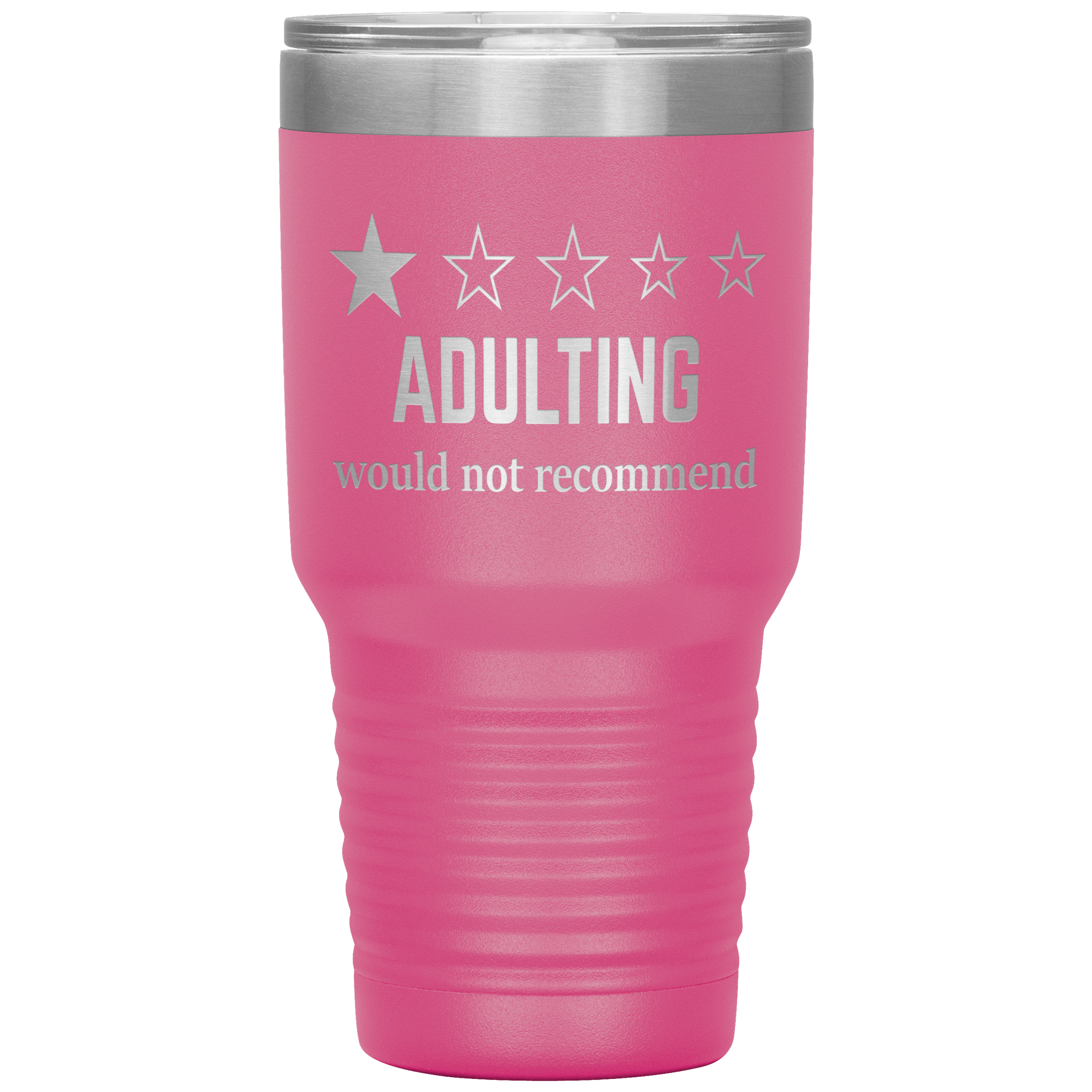 "ADULTING" Tumbler