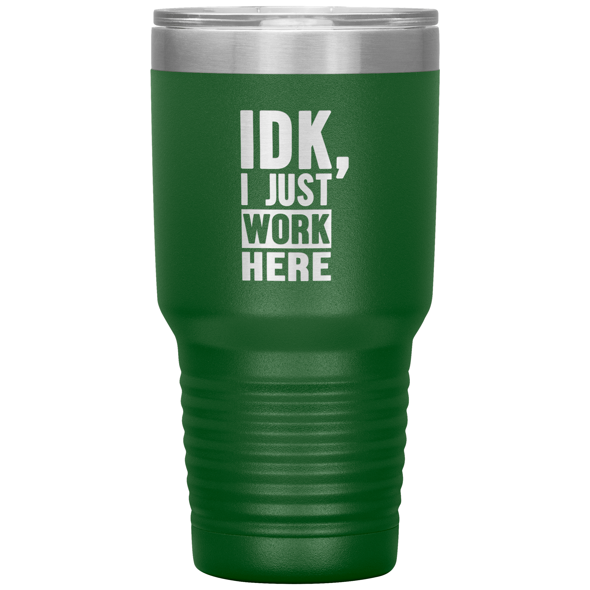 "IDK" Tumbler