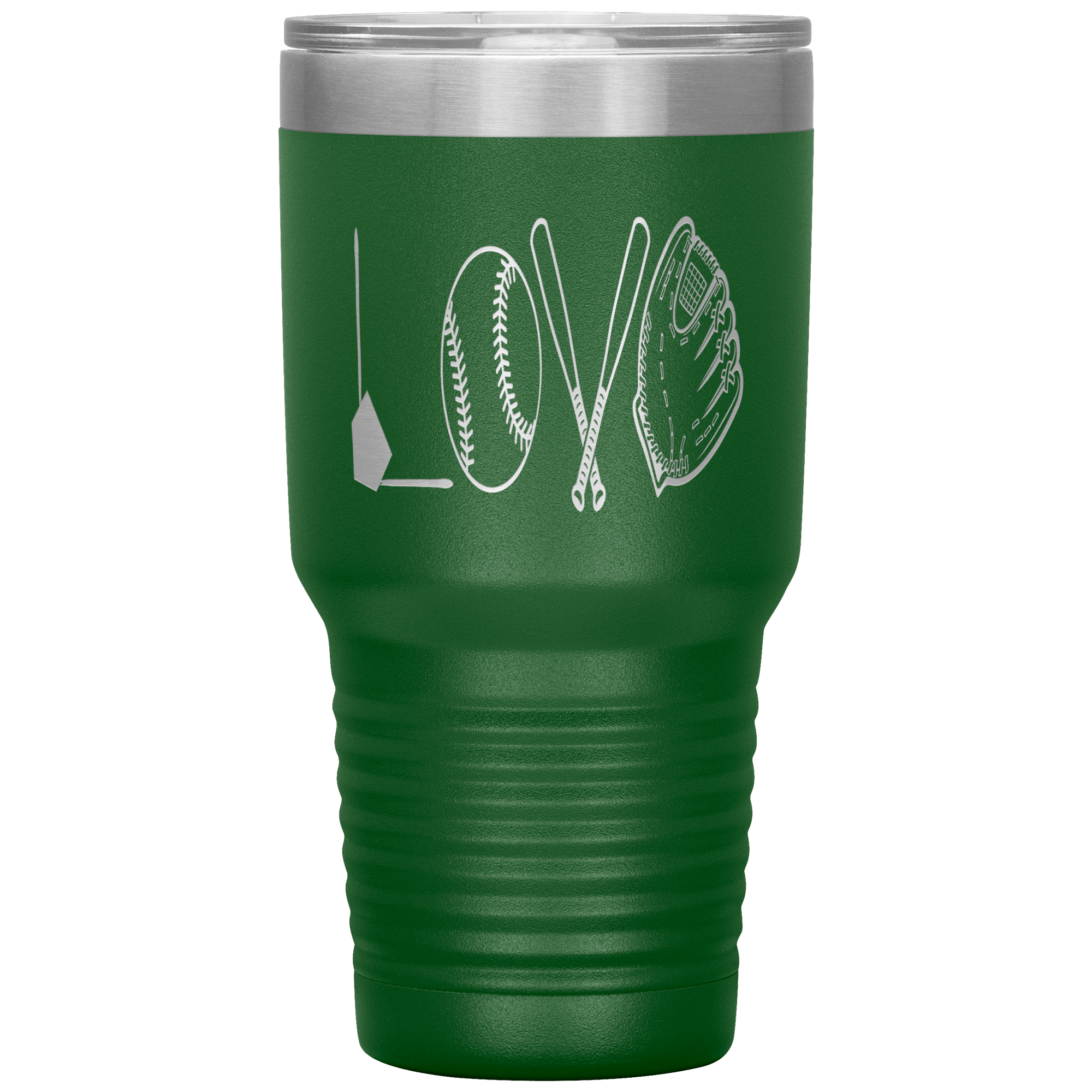 "LOVE BASEBALL" Tumbler