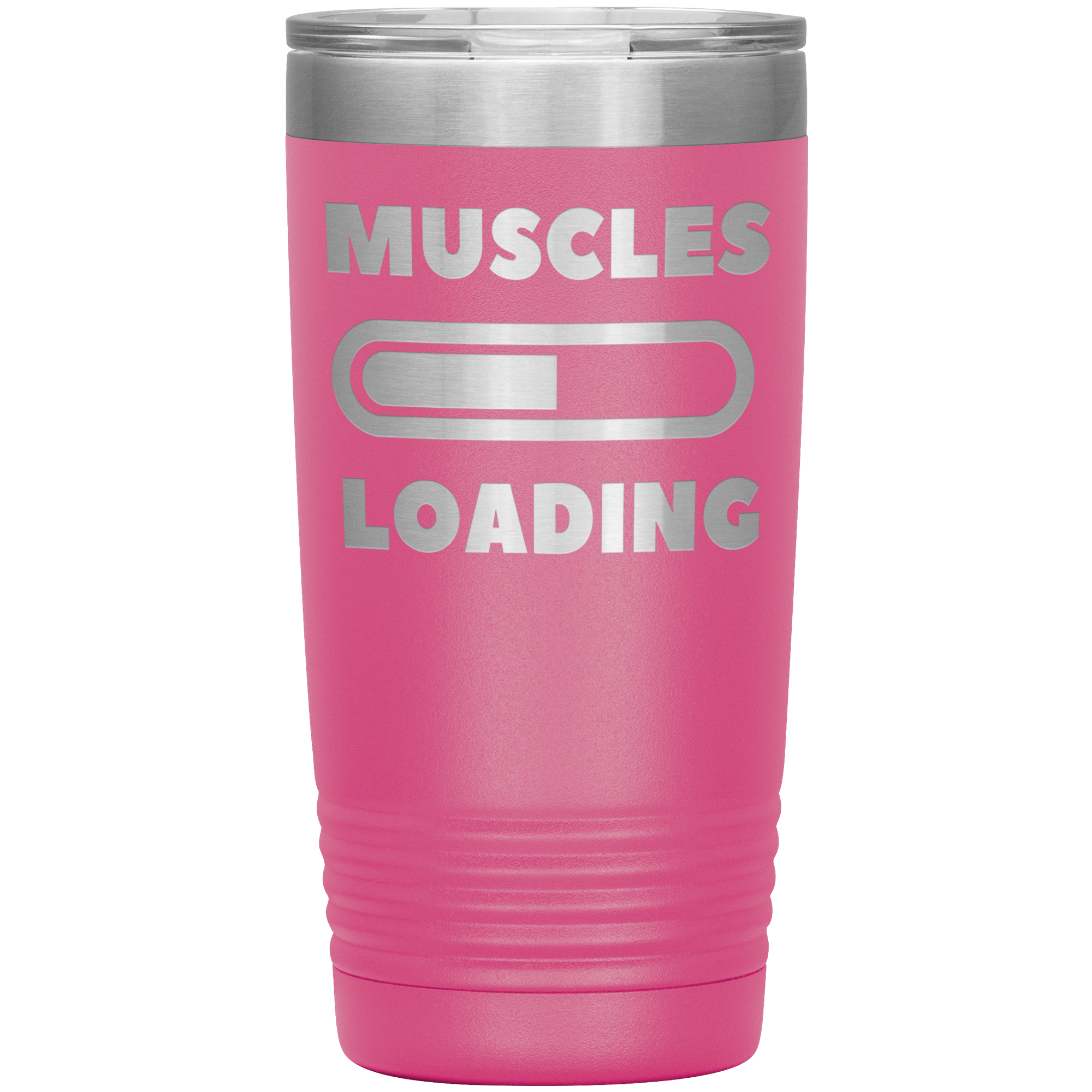 "MUSCLES LOADING"TUMBLER