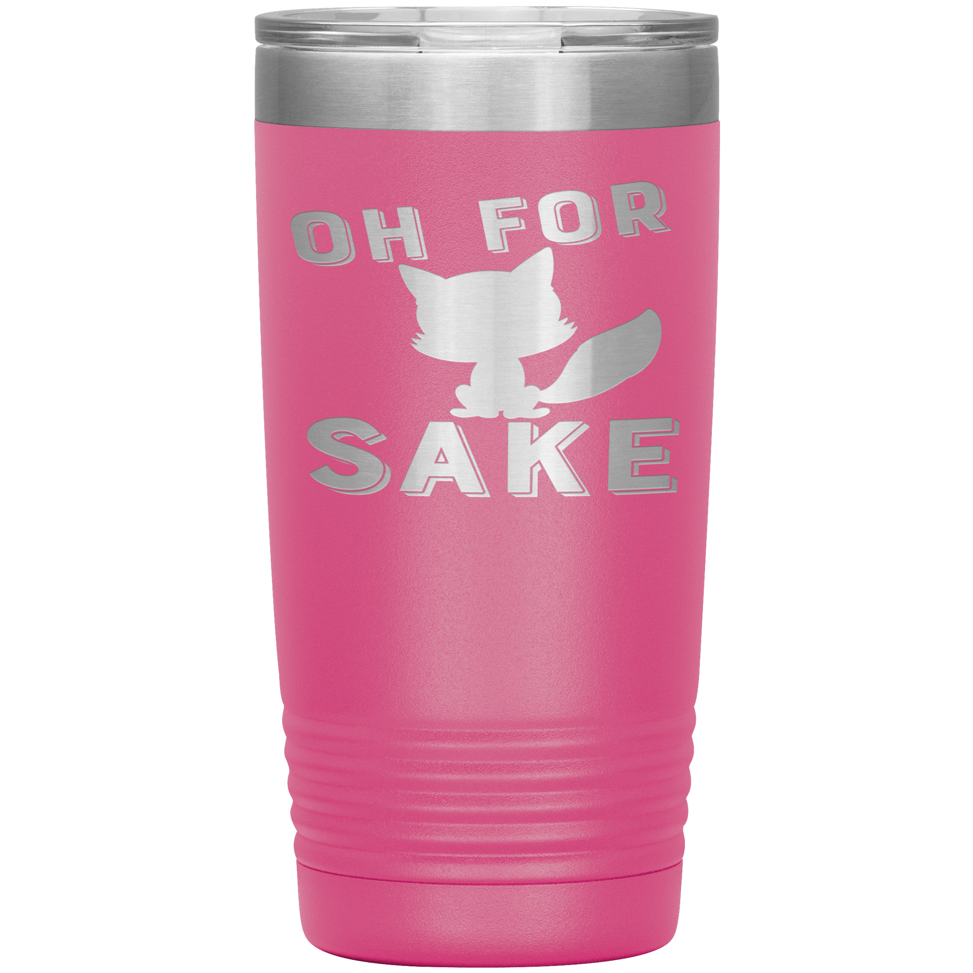 "OH FOR CAT SAKE"TUMBLER