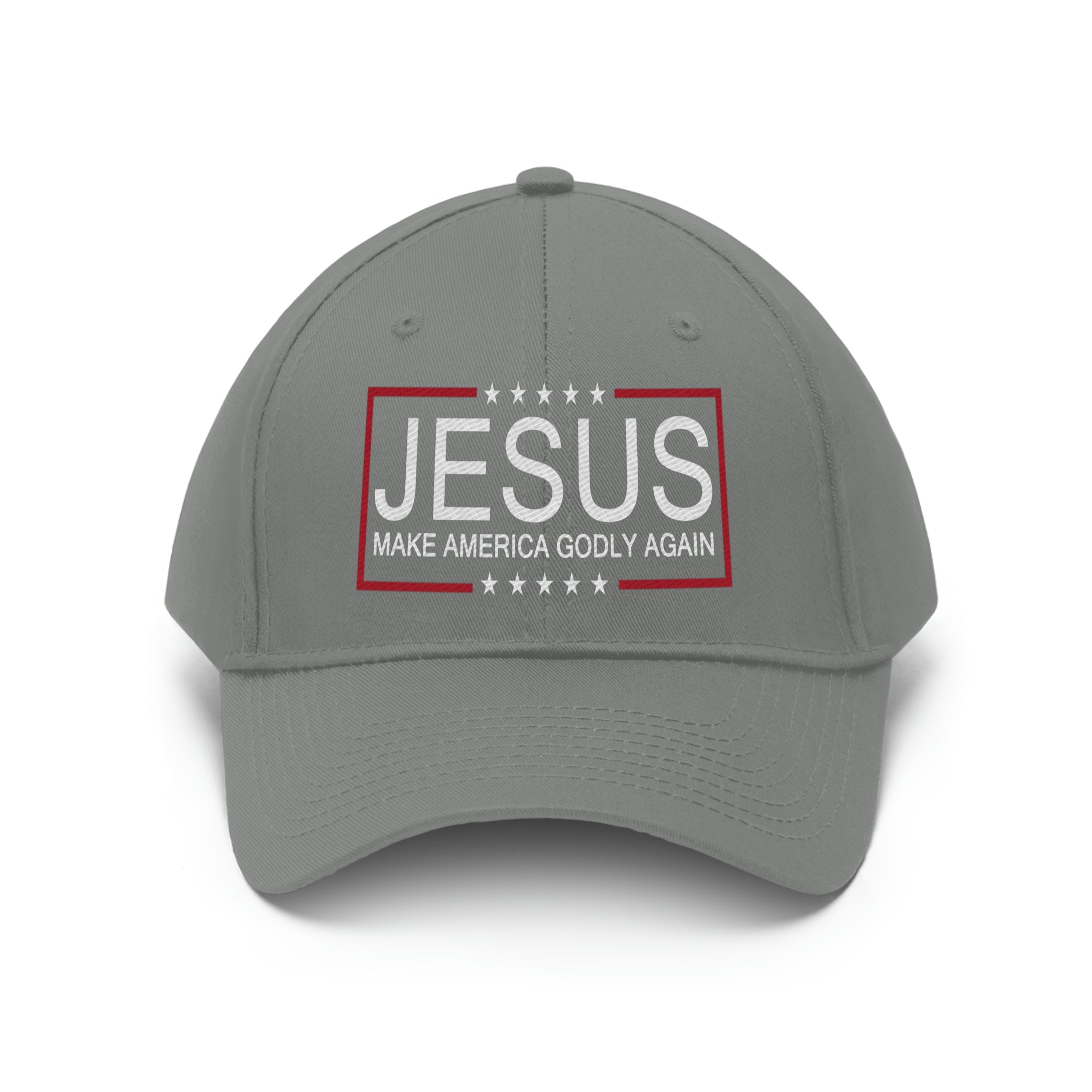 Jesus Make America Godly Again Unisex Twill Hat