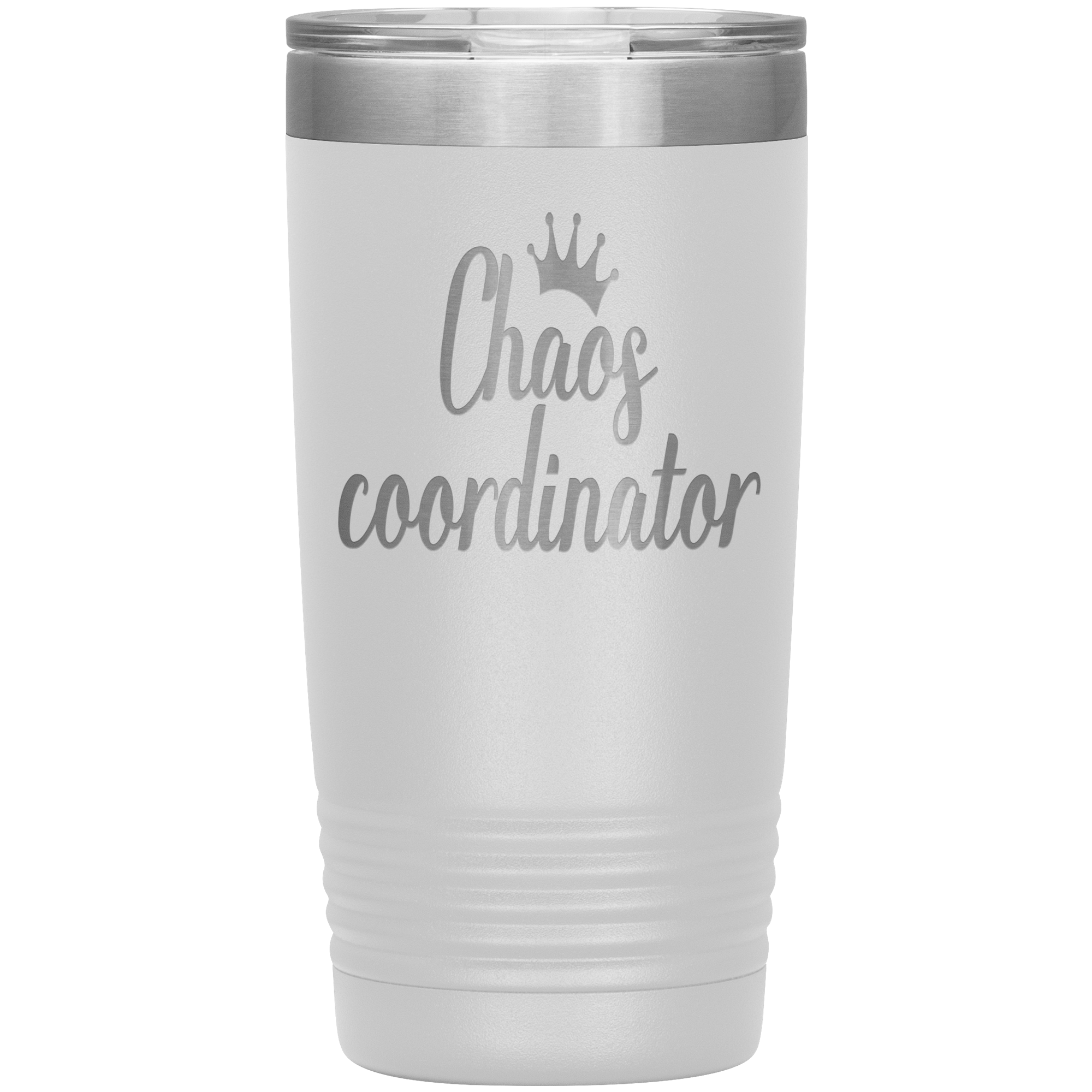 "CHAOS COORDINATOR" TUMBLER