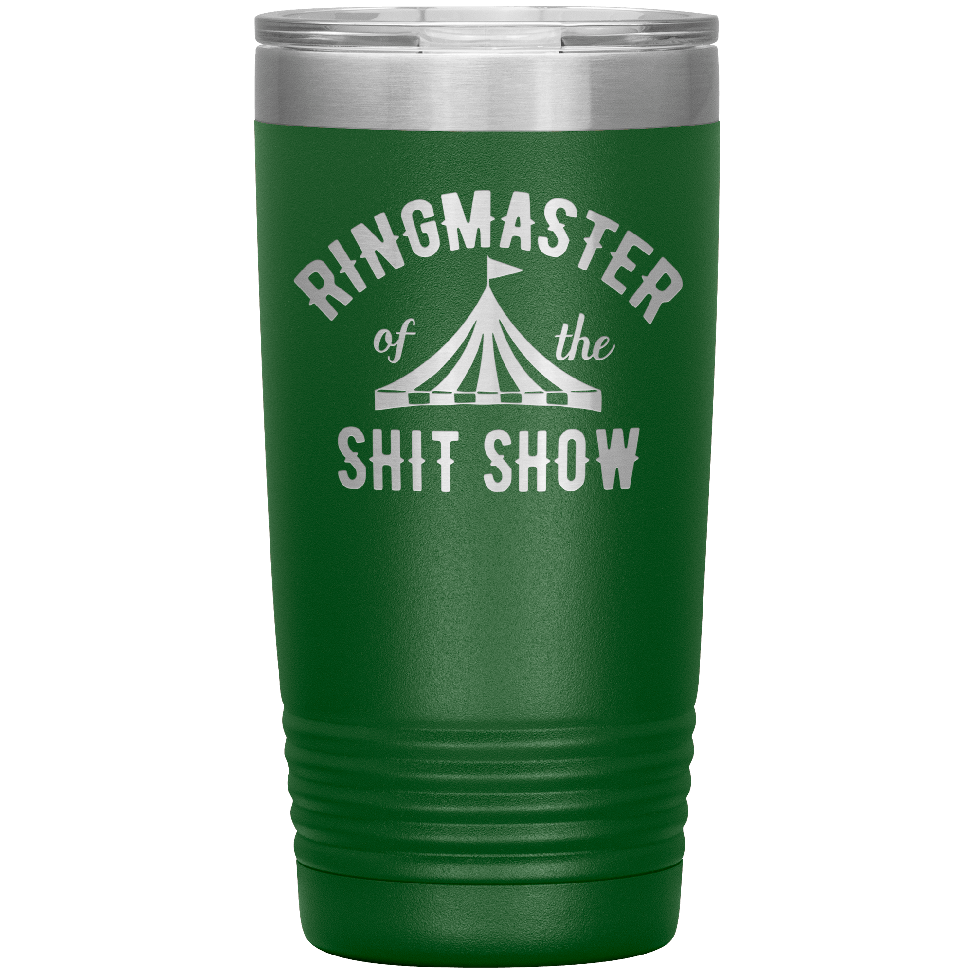 " RING MASTER OF THE SHIT SHOW" TUMBLER