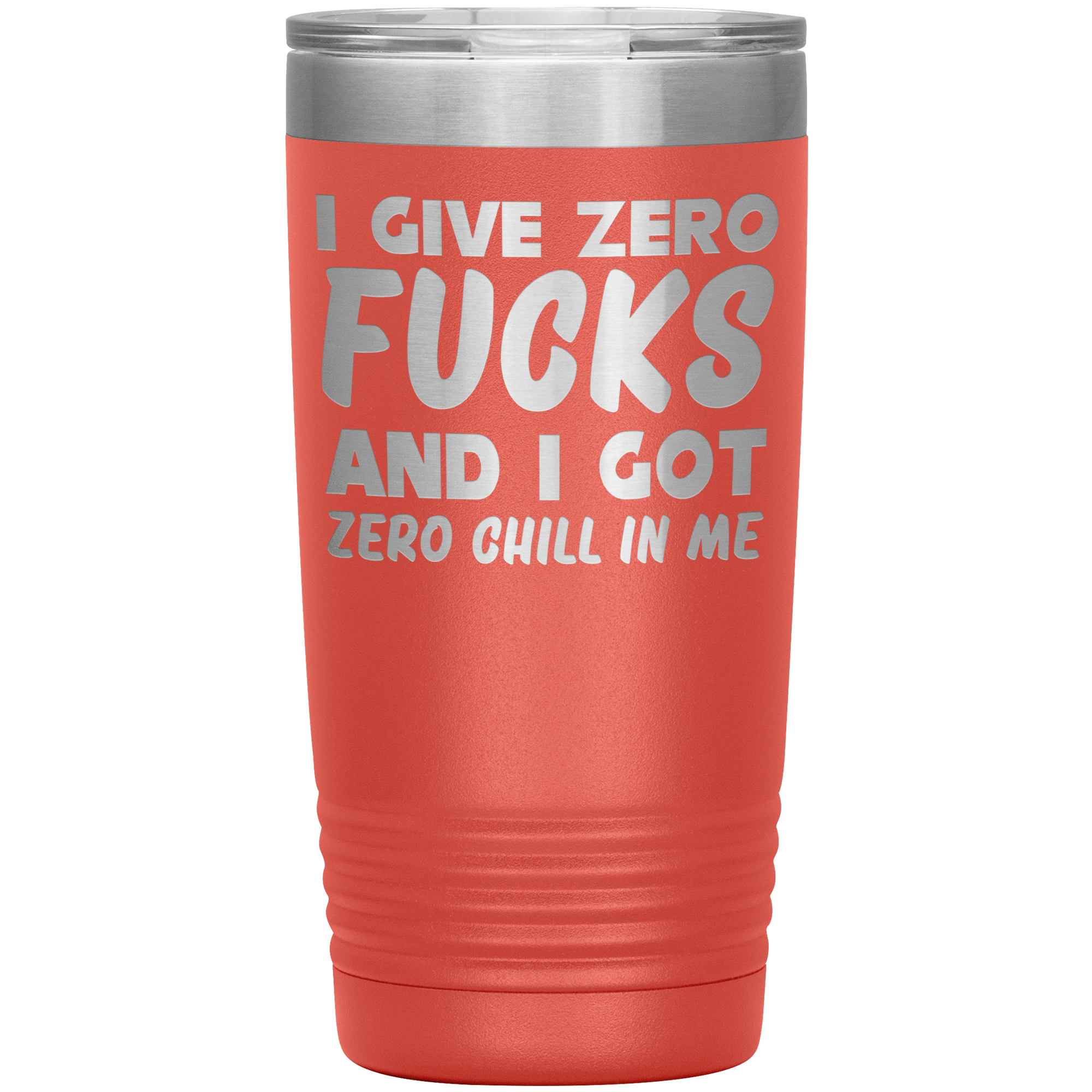 "I GIVE ZERO" Tumbler