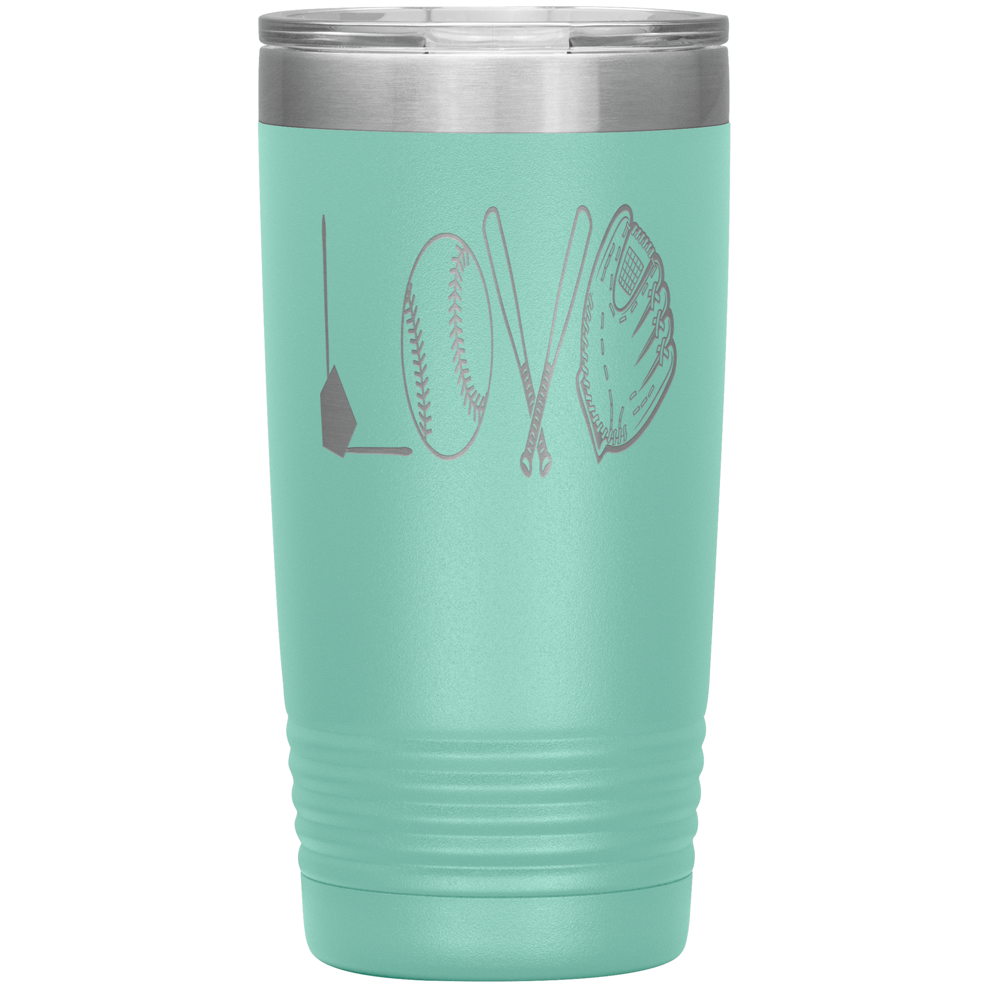 "LOVE BASEBALL" Tumbler