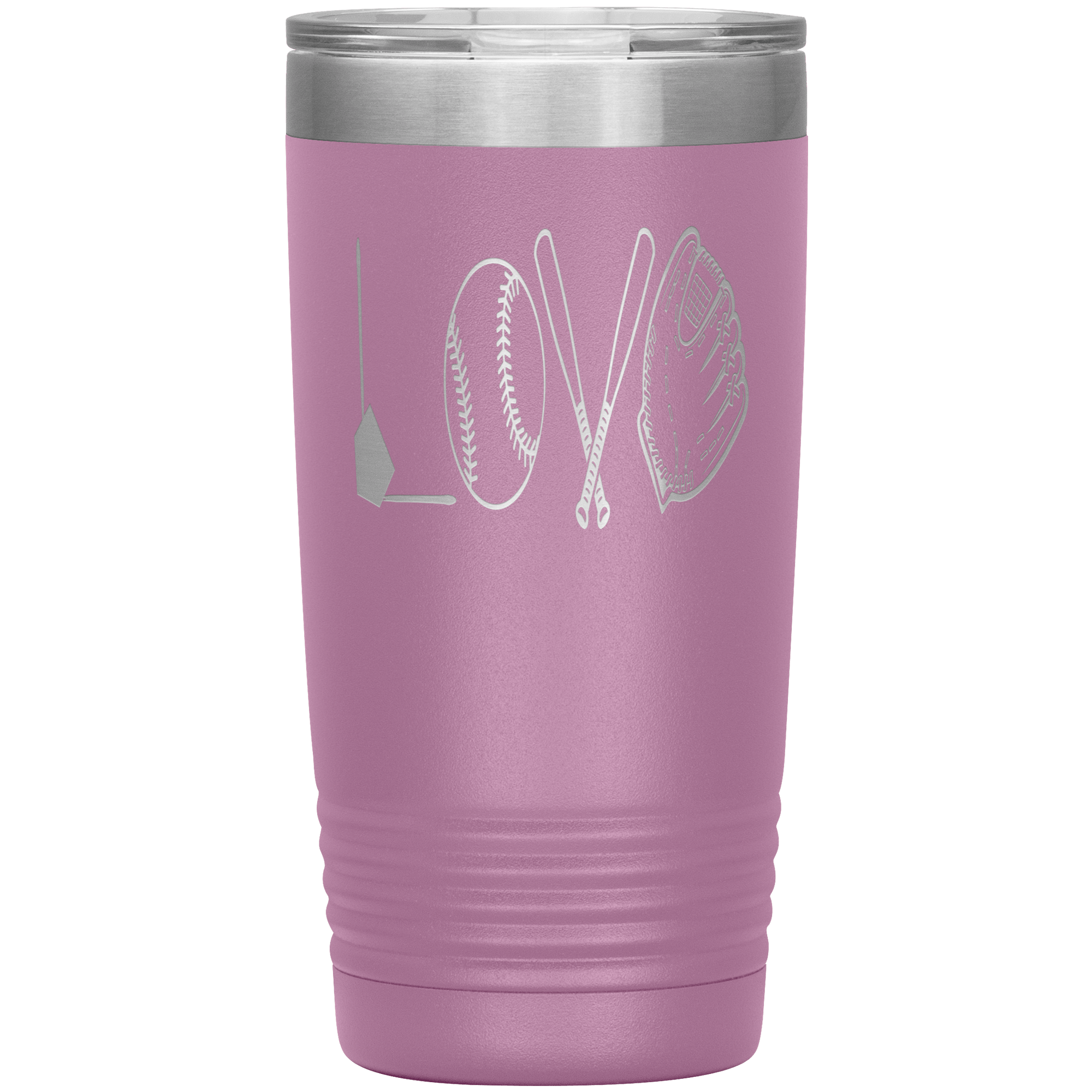 "LOVE BASEBALL" Tumbler