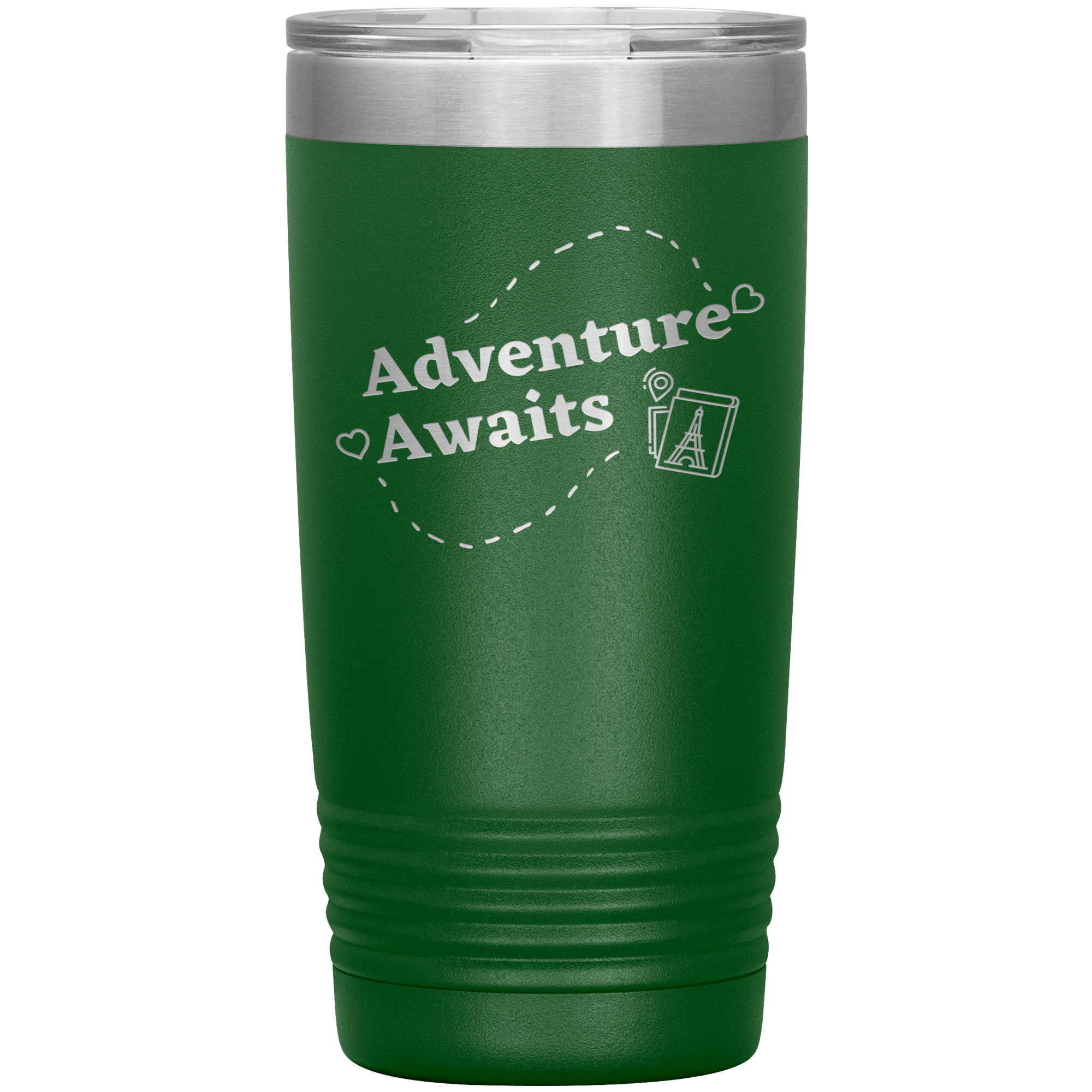 "ADVENTURE AWAITS"Tumbler