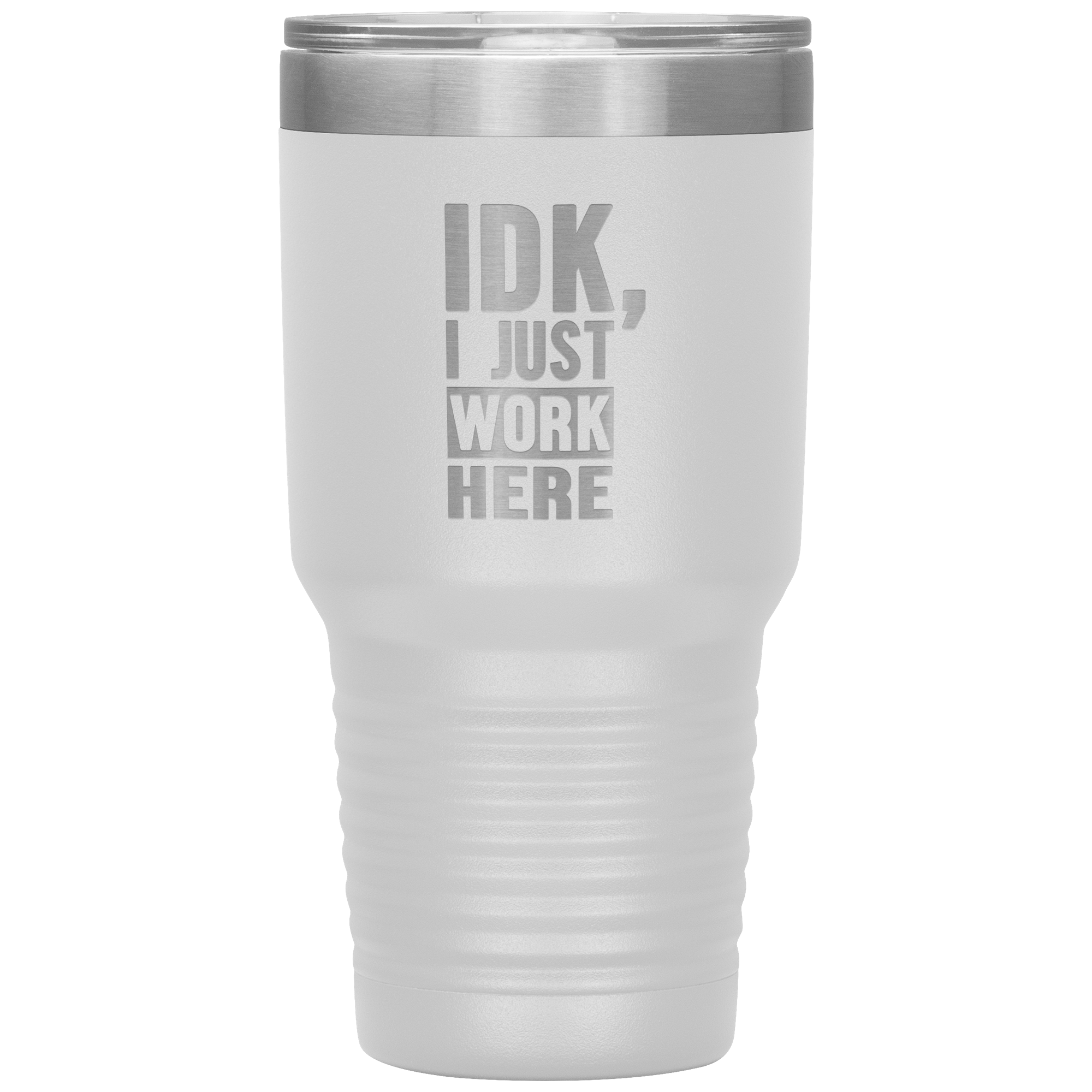 "IDK" Tumbler