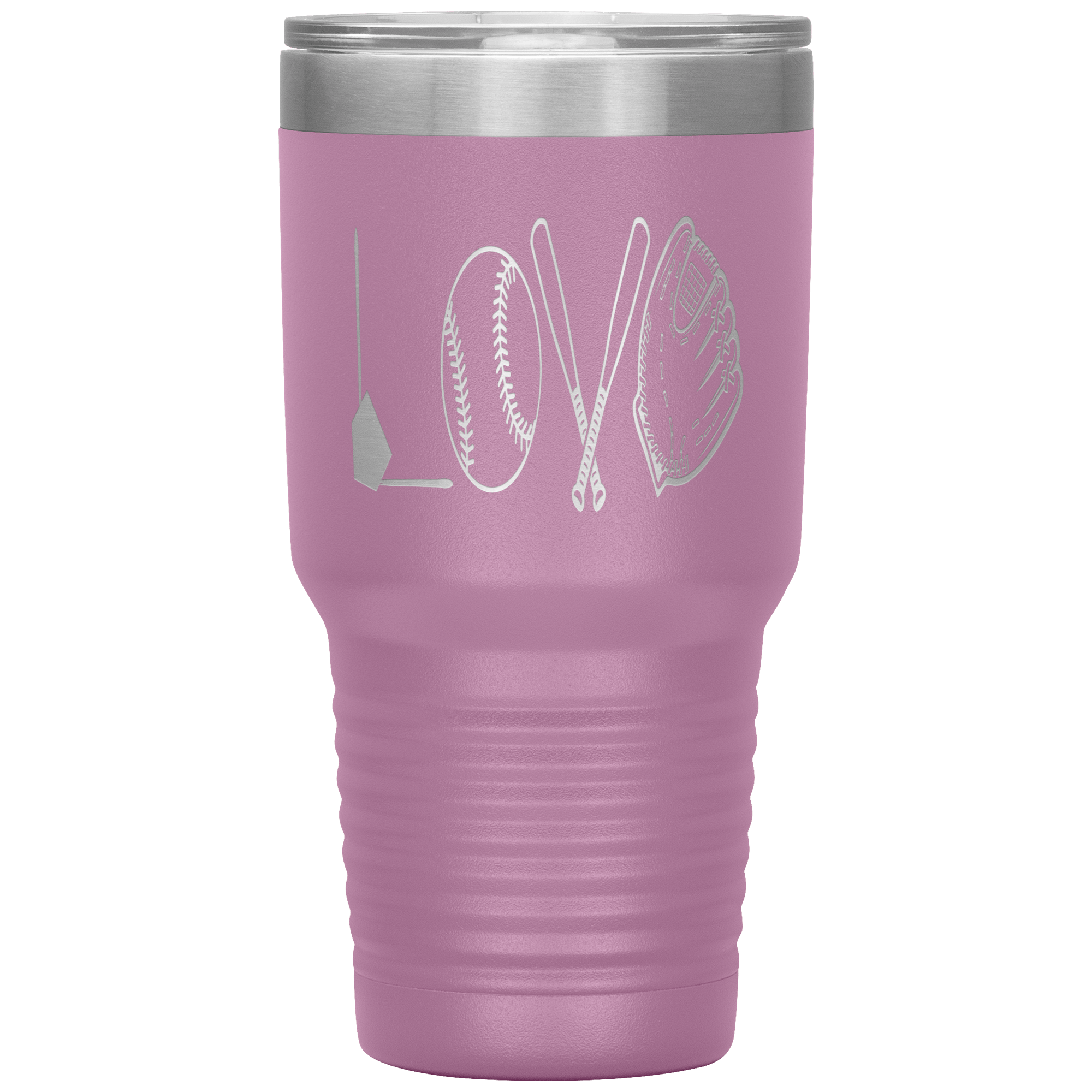 "LOVE BASEBALL" Tumbler