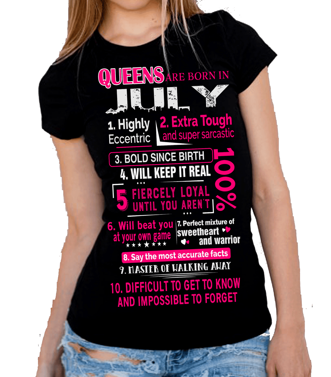 "July Pack Of 5 Shirts"