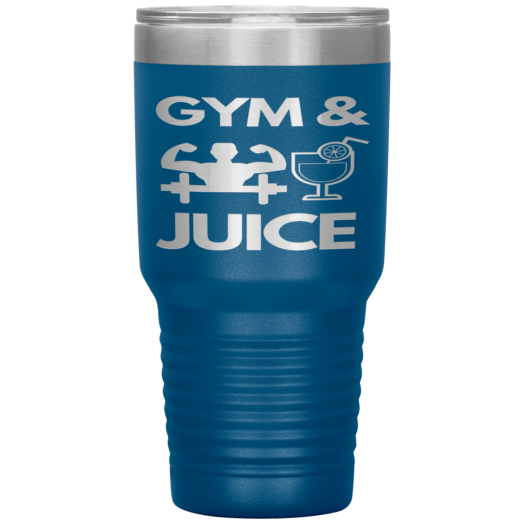 "GYM & JUICE"TUMBLER