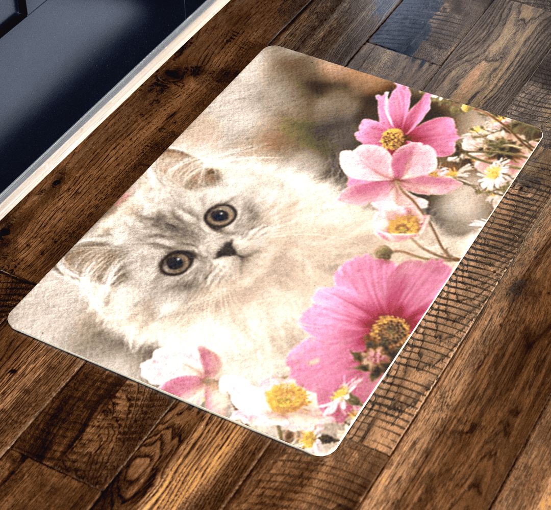 "Sweet Cute Cat Doormat"