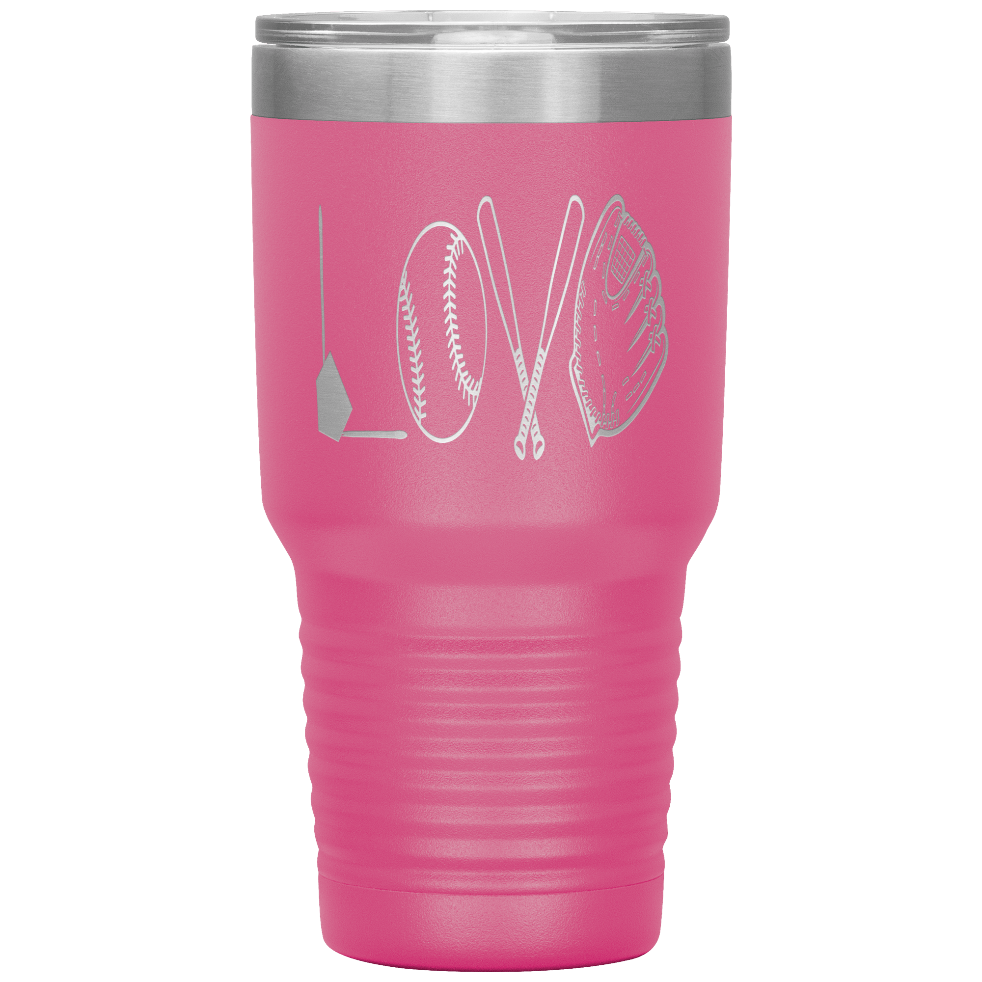 "LOVE BASEBALL" Tumbler