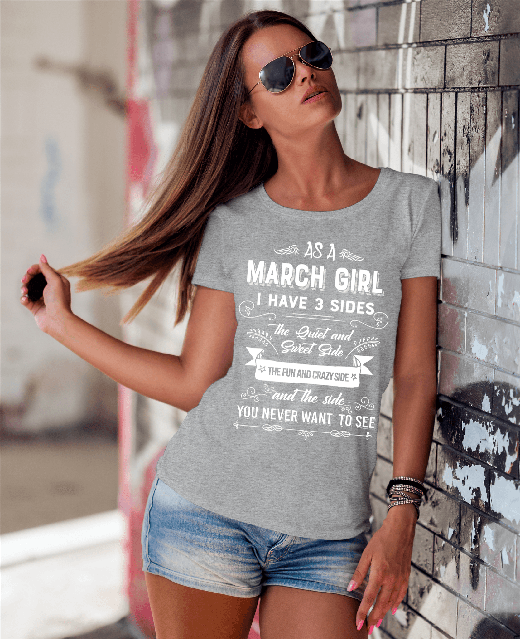 "March Combo (Sunflower And 3 Sides)" Pack of 2 Shirts