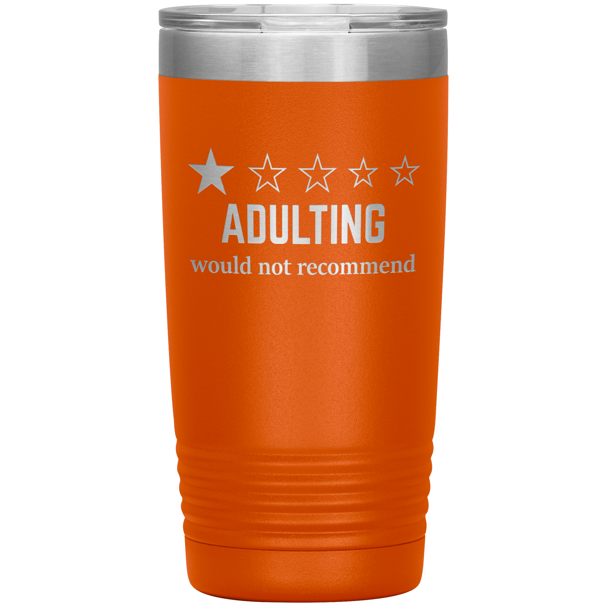 "ADULTING" Tumbler