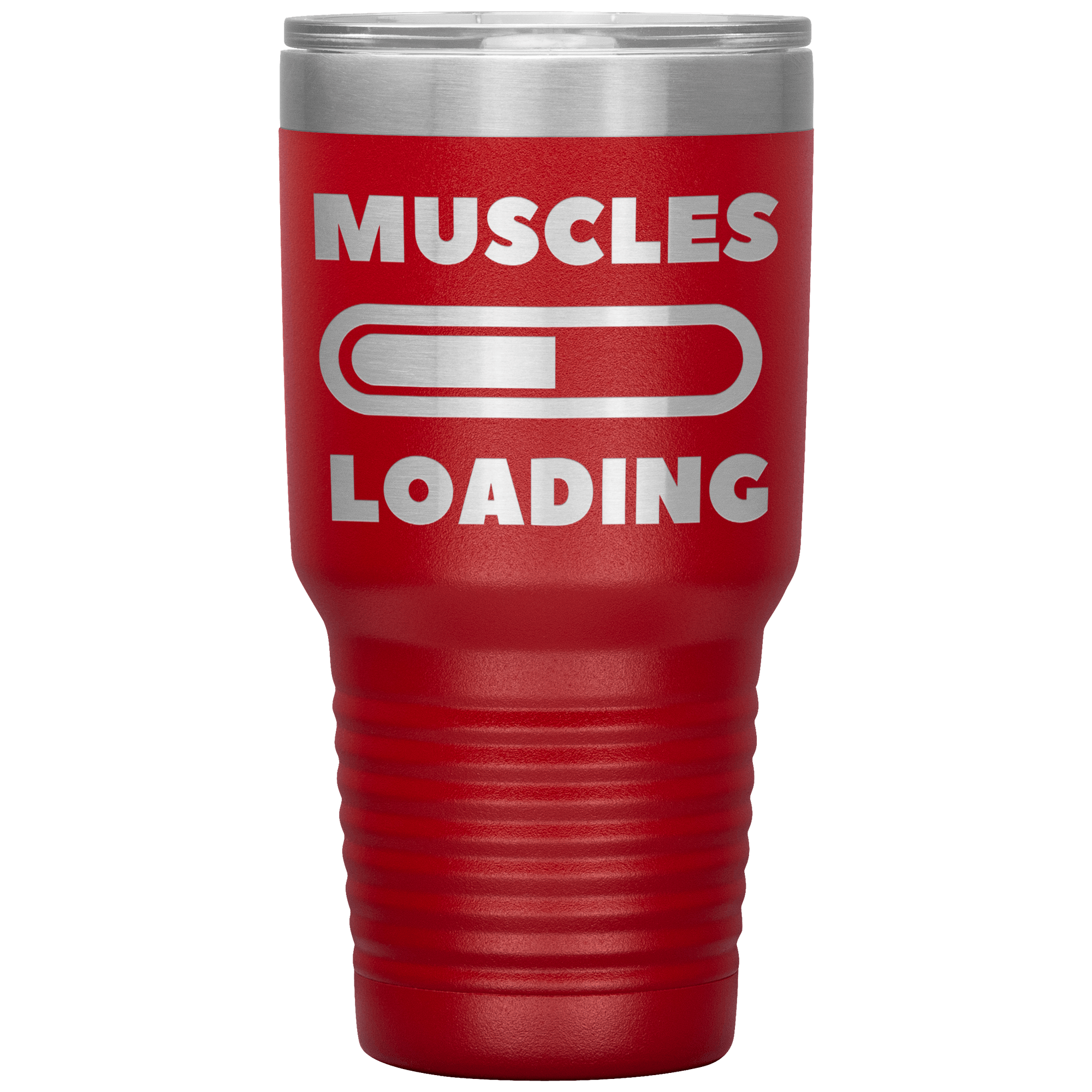 "MUSCLES LOADING"TUMBLER