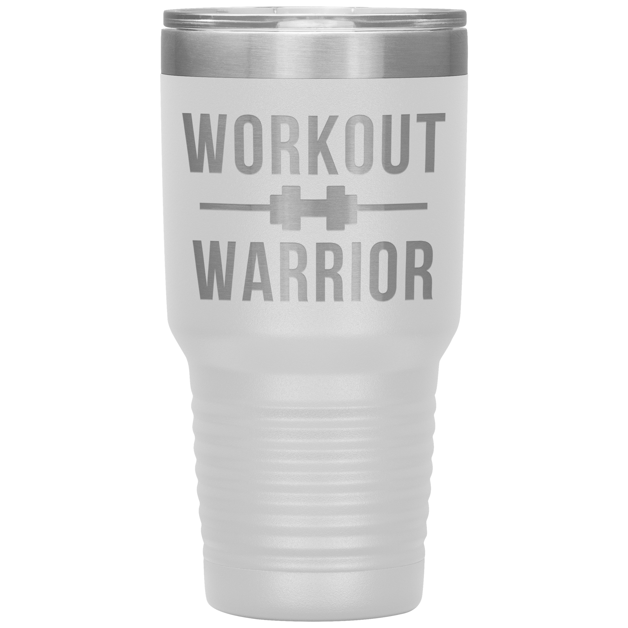 "WORKOUT WARRIOR"TUMBLER