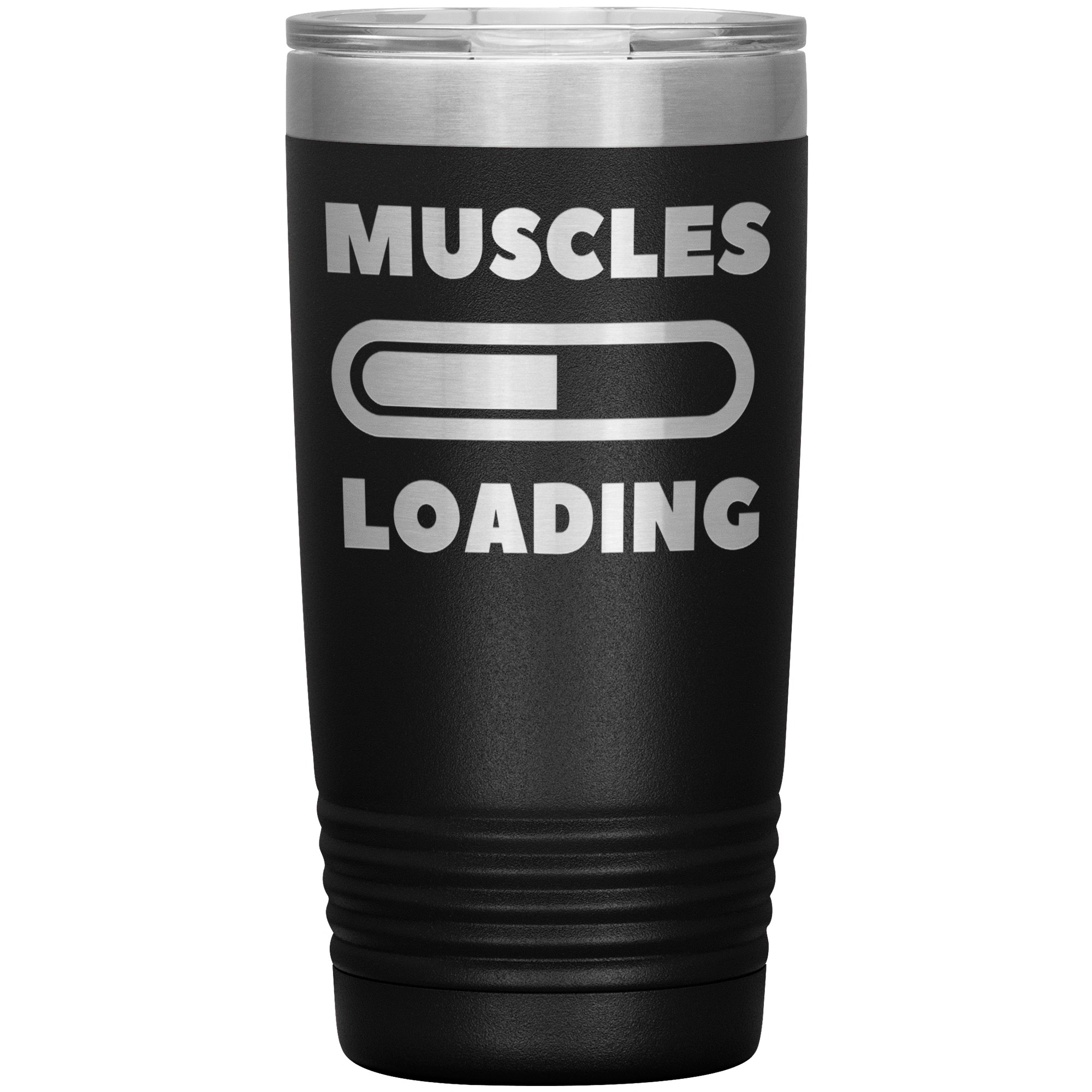 "MUSCLES LOADING"TUMBLER