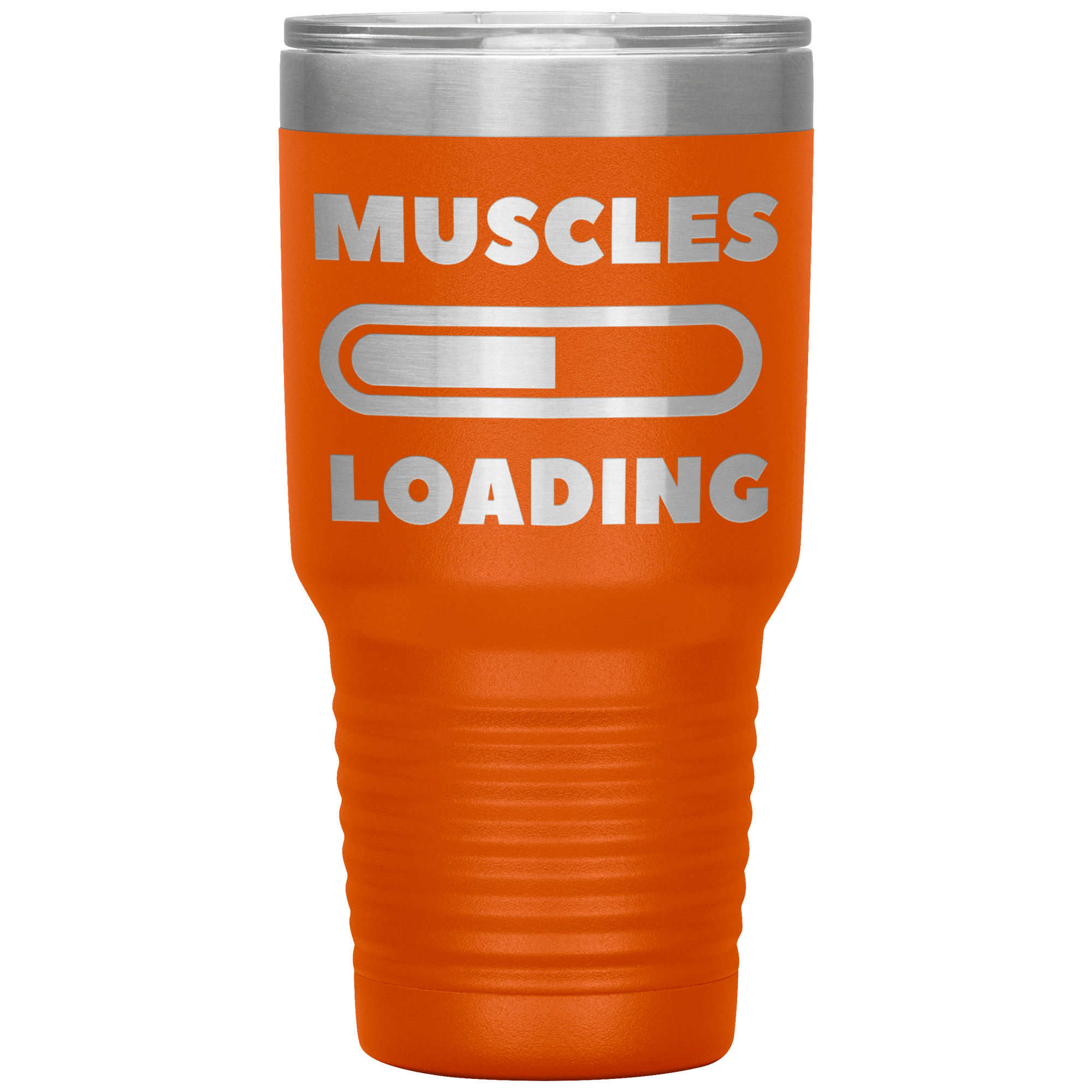 "MUSCLES LOADING"TUMBLER